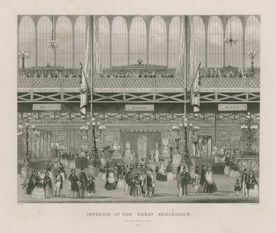 Intérieur de la Grande Exposition, 1851, Département Russe - English School