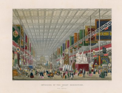 Intérieur de la Grande Exposition, Département britannique - English School