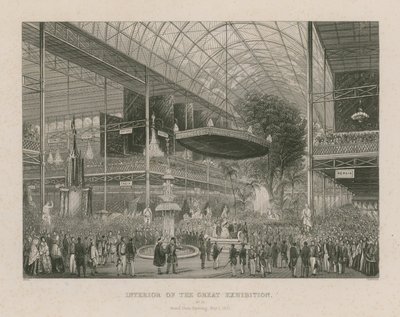 Intérieur de la Grande Exposition, Ouverture Solennelle, 1er Mai 1851 - English School