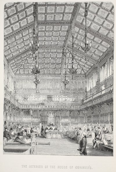 Intérieur de la Chambre des communes - English School