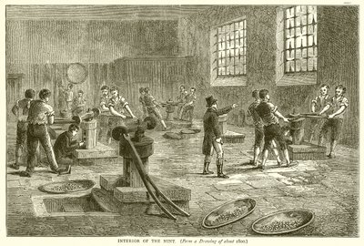 Intérieur de la Monnaie - English School