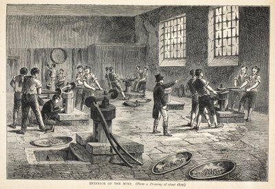 Intérieur de la Monnaie, d