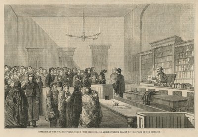 Intérieur du tribunal de police de la Tamise - English School