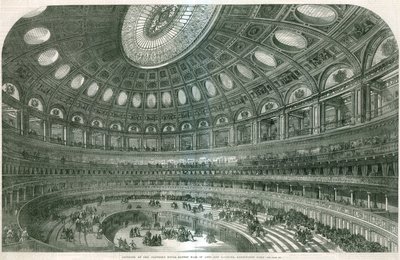 Intérieur du Royal Albert Hall proposé - English School