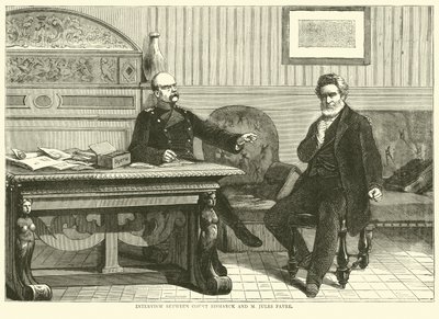 Entrevue entre le comte Bismarck et M. Jules Favre, septembre 1870 - English School