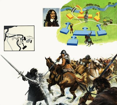À la bataille : La guerre dans les vallées - English School