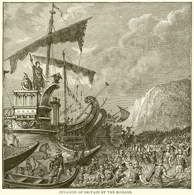Invasion de la Bretagne par les Romains - English School