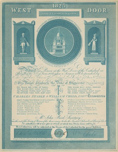 Invitation à la réunion anniversaire des enfants de la charité - English School