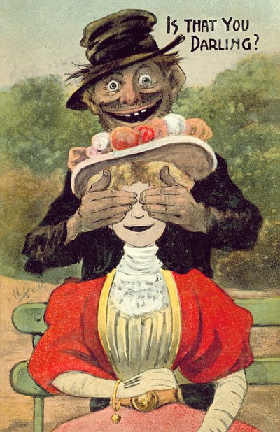 Est-ce toi chéri ? (litho en couleur) - English School