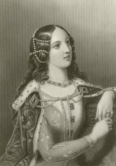 Isabelle de Valois, 2ème épouse du roi Richard II - English School