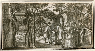 Islington Spa, anciennement New Tunbridge Wells, 1735 - English School