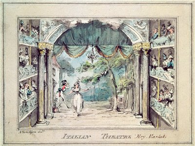 Théâtre italien, Haymarket - English School