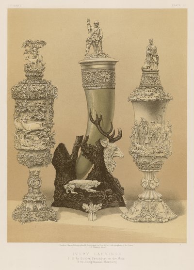Sculptures en ivoire - English School