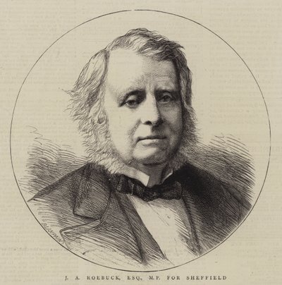 J A Roebuck, Esq., MP pour Sheffield - English School