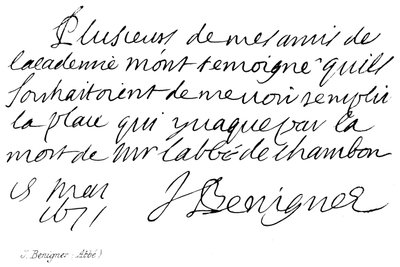 Abbé J Benigner - English School
