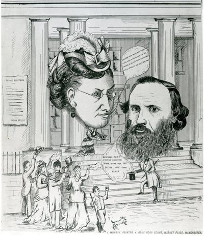 Retour de Jacob, rencontre de Jacob Bright et Lydia Becker, illustration de magazine - English School
