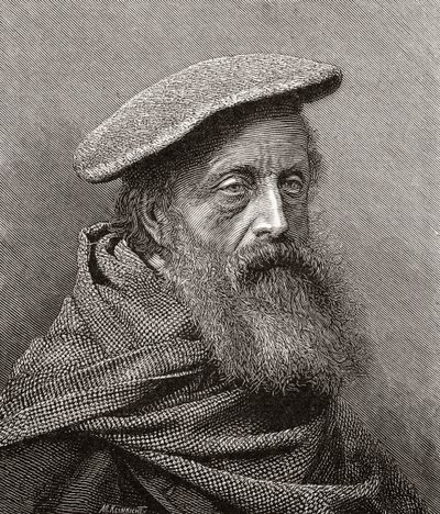 James Clarke Hook, tiré de The Magazine of Art, publié en 1878 - English School