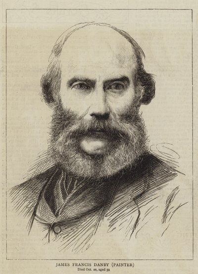 James Francis Danby, peintre - English School