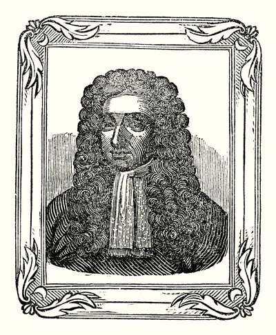 Jacques II est né en 1633, couronné en 1685, et mort en 1701 (gravure) - English School