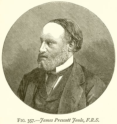James Prescott Joule, F.R.S - English School