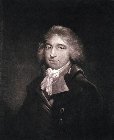 Jan Ladislav Dussek (1760-1812) 1793 (mezzotinte) - English School