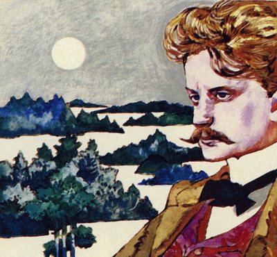 Jean Sibelius est né à Tavasterhus, Finlande, en 1865 - English School