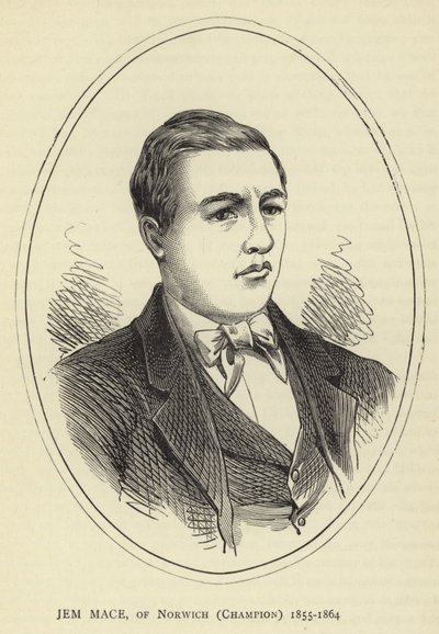 Jem Mace, de Norwich, Champion, 1855-1864 - English School