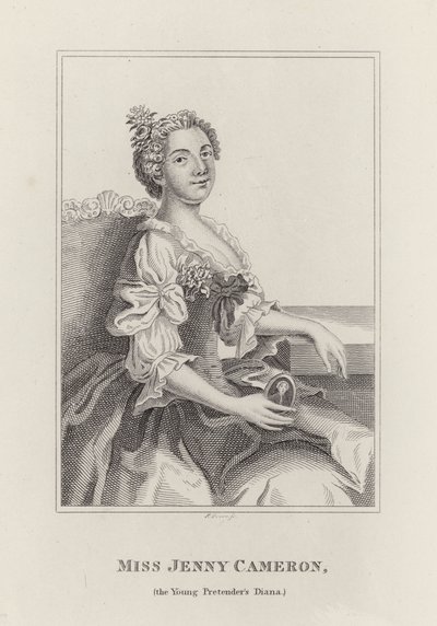 Jenny Cameron, Flora Macdonald (gravure) - English School