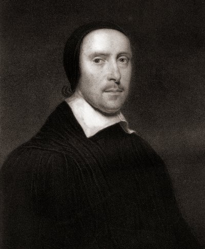Jeremy Taylor (c.1613-67) de La Galerie des Portraits, publié en 1833 - English School