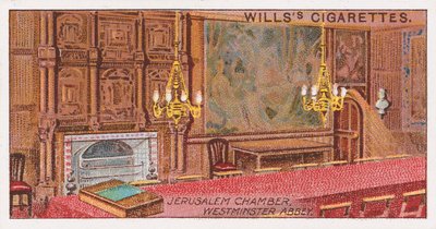 Chambre de Jérusalem, Abbaye de Westminster - English School
