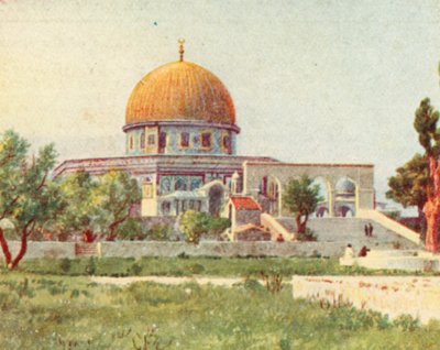 Jérusalem, Le Dôme du Rocher - English School