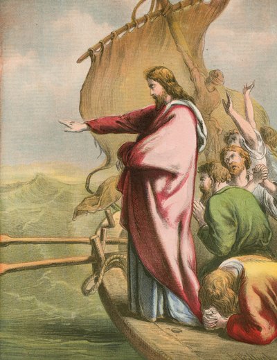 Jésus calme les eaux - English School