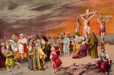 Jésus-Christ, crucifié pour les péchés du monde - English School