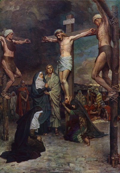 Jésus sur la croix - English School