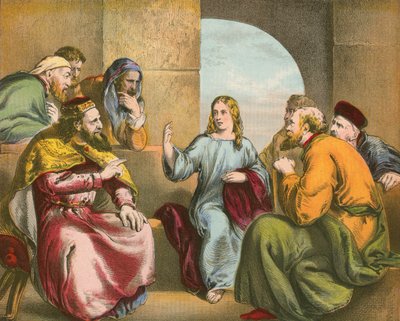 Jésus dans le temple - English School