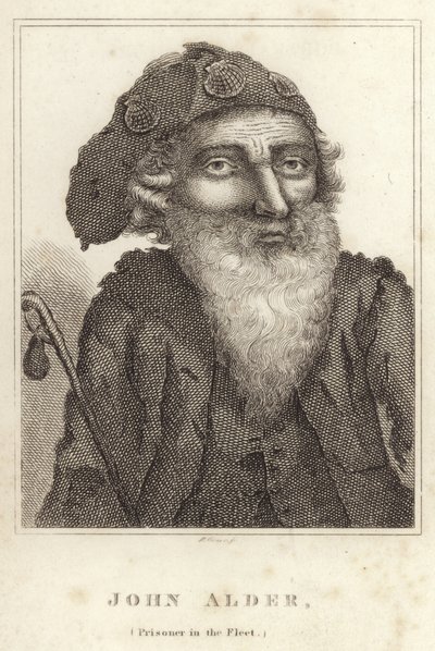 John Alder, Prisonnier à la Fleet - English School