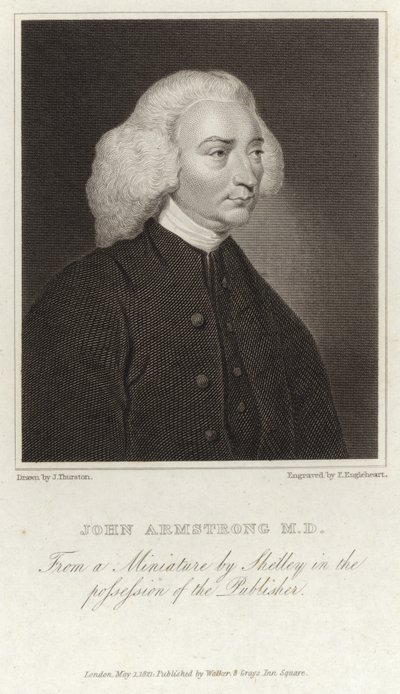John Armstrong - Poète et médecin écossais (1709?1779) - English School