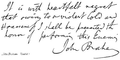 John Braham - English School