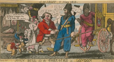 John Bull et les cosaques à Londres - English School