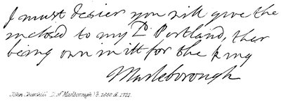 John Churchill (Duc de Marlborough) né en 1650, mort en 1722 - English School