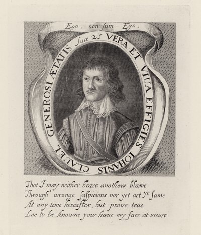 John Clavel (gravure) - English School
