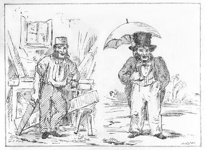 John Dobbs en Angleterre et en Inde du carnet de croquis de Delhi - English School