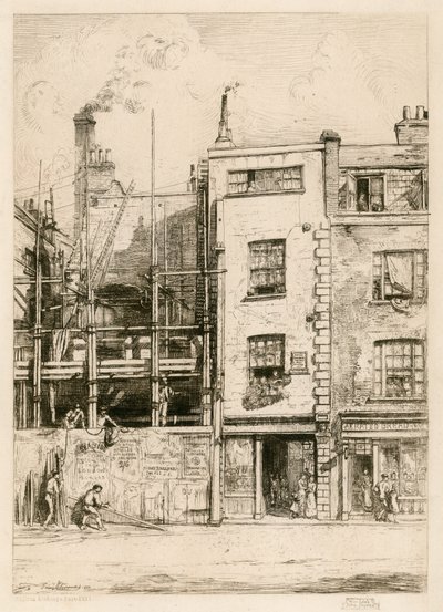 La maison de John Dryden, Fetter Lane - English School