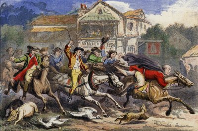 La célèbre chevauchée de John Gilpin - English School