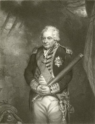John Jervis, Comte de St Vincent - English School