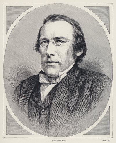 John Ker, DD (gravure) - English School