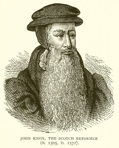 John Knox, le Réformateur Écossais (Né en 1505, Décédé en 1572) - English School