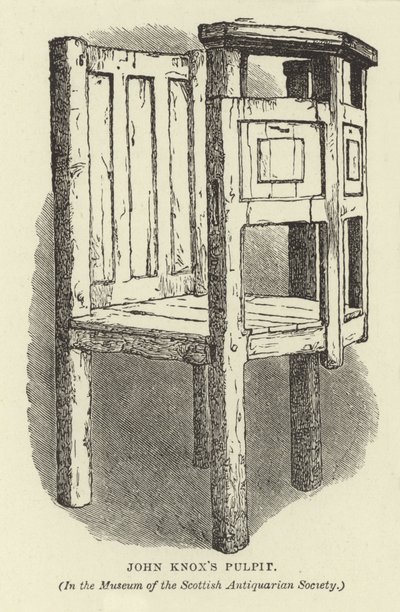 La Chaire de John Knox - English School