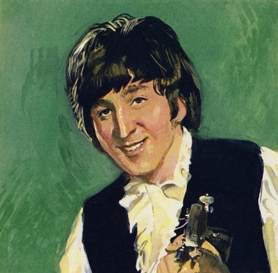 John Lennon des Beatles - English School