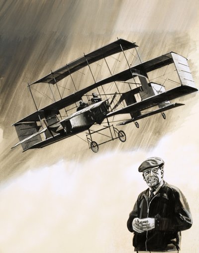 John Moore-Brabazon, le premier Anglais à voler en Angleterre - English School